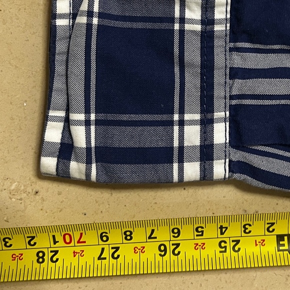 Abercrombie & Fitch Men’s Button Down Long Sleeve Shirt XL Muscle Blue/White - Picture 8 of 10